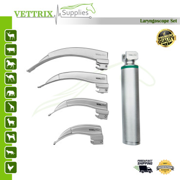 Laryngoscope Set Macintosh - Fiberoptic