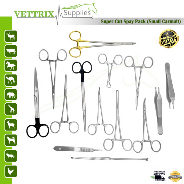 Canine & Feline Spay Pack - Super Cut Scissors - SC