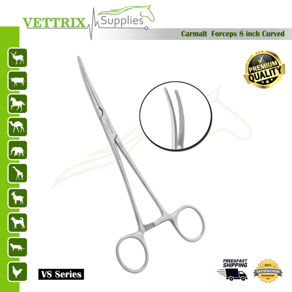 Rochester-Carmalt Hemostatic Forceps  Curved 20CM