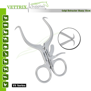 Gelpi Retractor Sharp 16CM