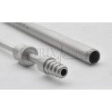 Poole Suction Tube Inoxidable 10x220mm, 30 French