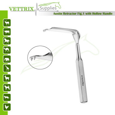 Austin Retractor with Hollow handle,