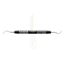 Dental Columbia Curette 2R/2L , Anterior Application.