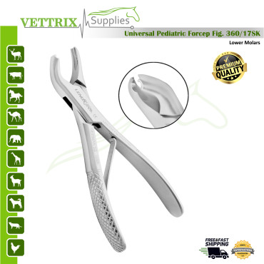 Extracting Forceps Lower Molars FIG. 360/17SK 