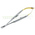 Castroviejo Needle Holder Scissor TC 14cm CVD, 