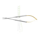 Castroviejo Needle Holder TC Fine Pointed Scissor 16cm STR.