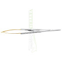 Castroviejo Needle Holder TC Fine Pointed Scissor 16cm STR.