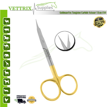 Goldman-Fox Scissors 13cm CVD TC