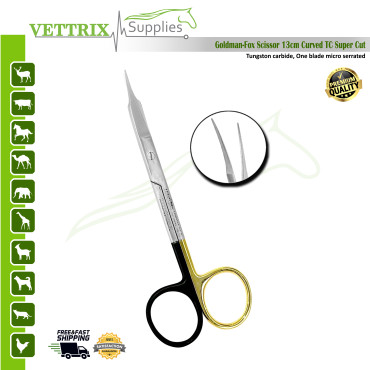 Goldman-Fox Scissor 13cm CVD TC SUPER CUT