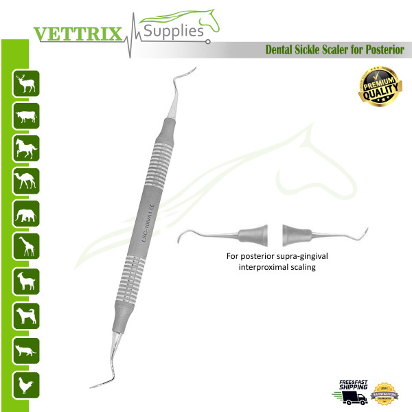 Posterior Supra-gingival Sickle Scalers.