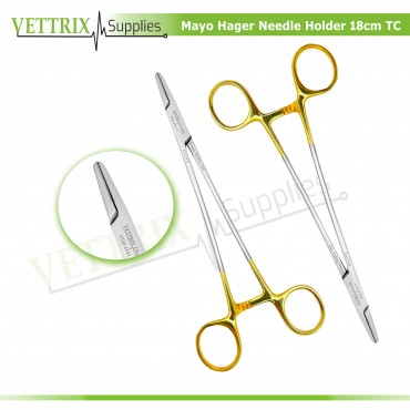 Mayo Hegar Needle Holder 7" TC
