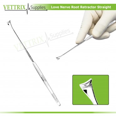 Love Nerve Root Retractor Straight Veterinary Surgical Instruments 