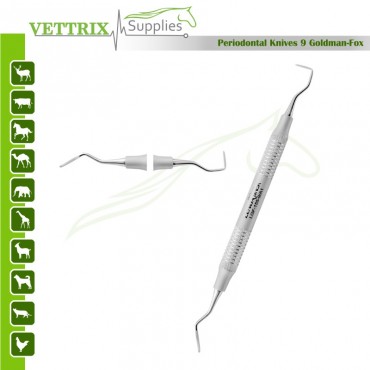 Periodontal Knives 9 Goldman-Fox | Precision Tool for Periodontal Procedures | Vettrix Supplies