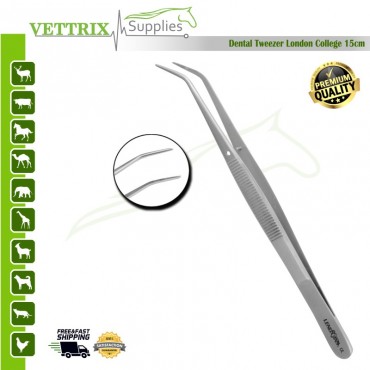 Dental Tweezers London College 15cm | Vettrix Supplies