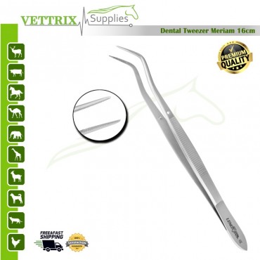 Dental Tweezers Meriam 16cm | Vettrix Supplies
