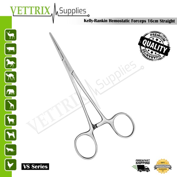 Kelly- Rankin Forceps 16cm, STR