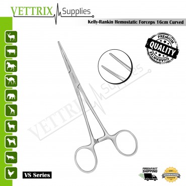  Kelly Rankin Forceps CVD 16cm