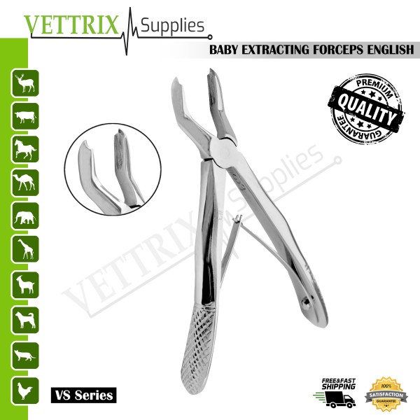 Extracting Forceps Klein #3 Molars | Vettrix Supplies