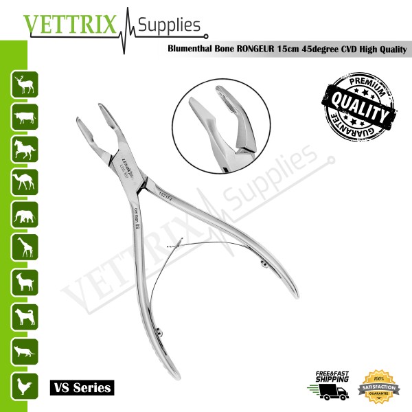 Bone Rongeur Blumenthal 45 Degree 15cm 