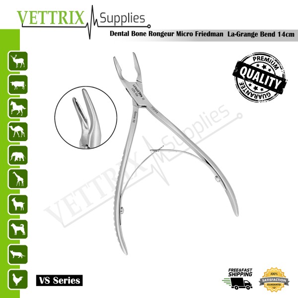 Bone Rongeur Micro Friedman La-grange Bend 14cm 