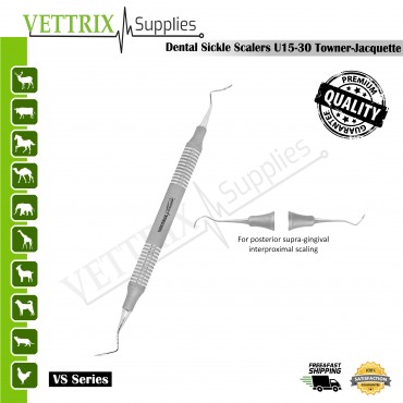 Posterior Supra-gingival Sickle Scalers | Vettrix Supplies