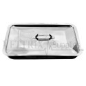 INSTRUMENTS TRAY WITH LID STAINLESS STEEL (33CM X 22.5CM X 5CM)