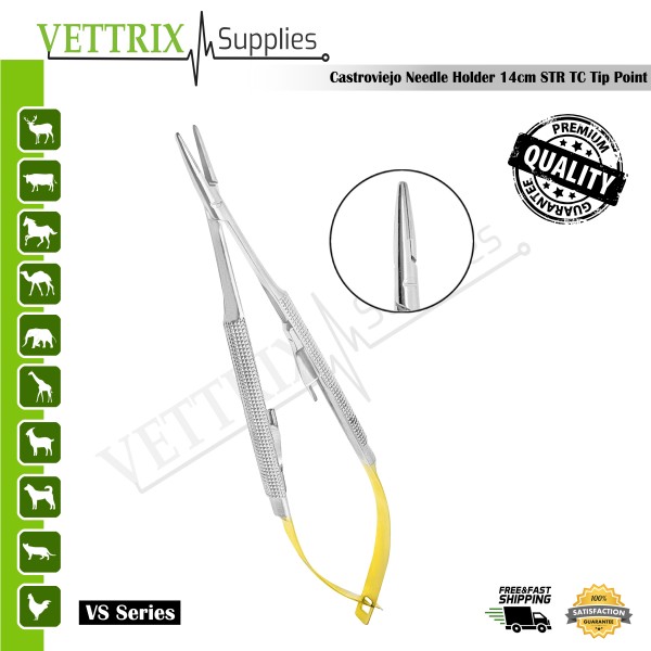 Castroviejo TC Scissor 14cm STR