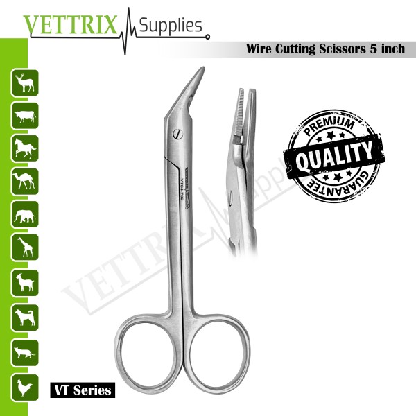 Wire Cutting Scissors 5" 