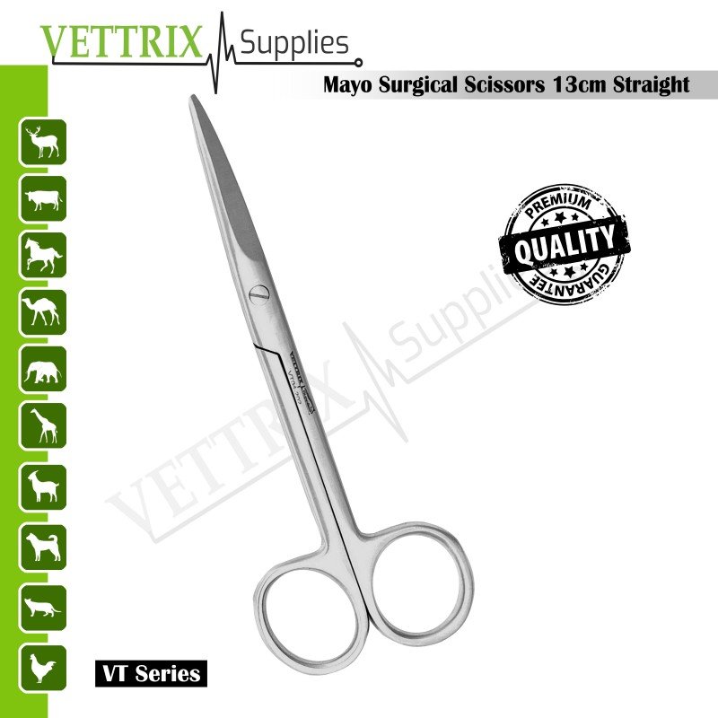 Mayo Surgical Scissors 13cm