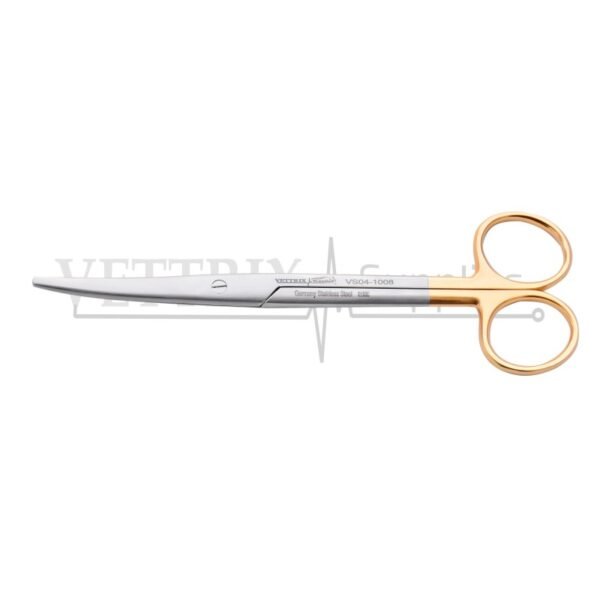 Mayo Scissors Curved 17cm TC