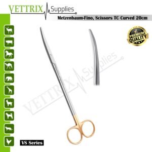 Metzenbaum-Fino Scissors TC Curved 20cm