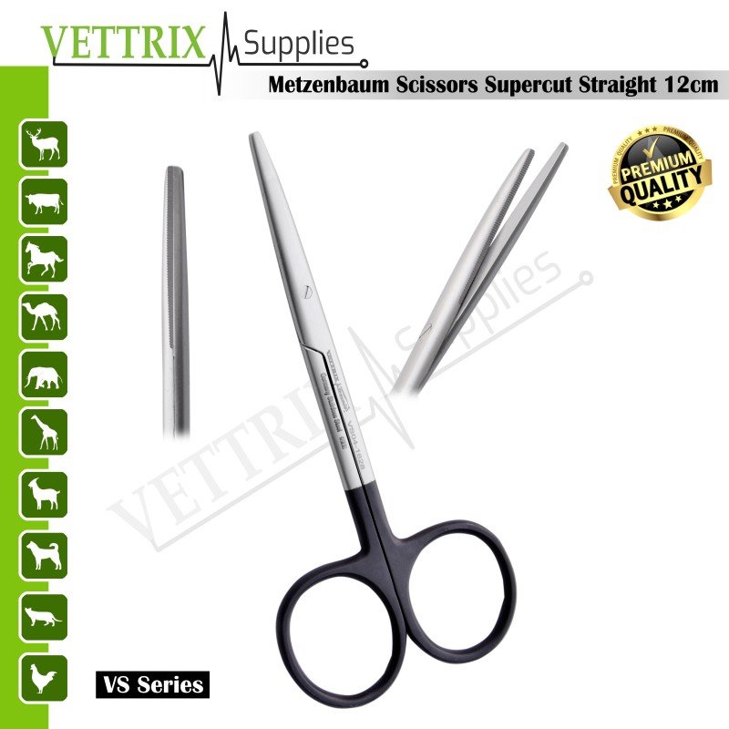 Metzenbaum Scissors Supercut Straight 12cm Metzenbaum Scissors Supercut Straight 12cm