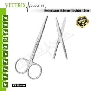 Metzenbaum Scissors Straight 12cm