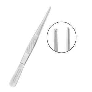 Tissue Forceps Straight 1-2 Teeth 13.0 cm