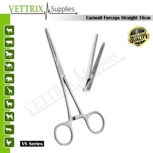 Carmalt Forceps Straight 16cm Stainless Steel