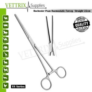 Rochester-Pean Hemostatic Forceps STR 22.0cm Stainless Steel