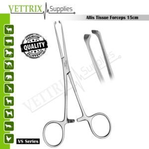 Allis Tissue Forceps 15cm 4x5 Teeth Stainless Steel