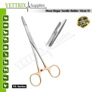Olsen Hegar Needle Holder 16cm TC