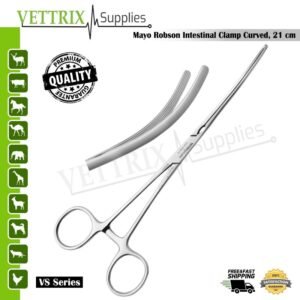 Mayo Robson Intestinal Clamp Curved 21cm