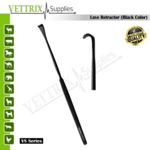 Spay Retractor Black Titanium Coated