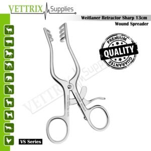 Weitlaner Retractors Sharp 5"