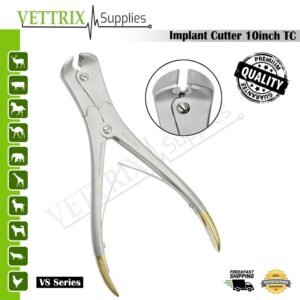 Pin & Wire Cutter Double Action 23cm, Side Cutter, Tungsten Carbide