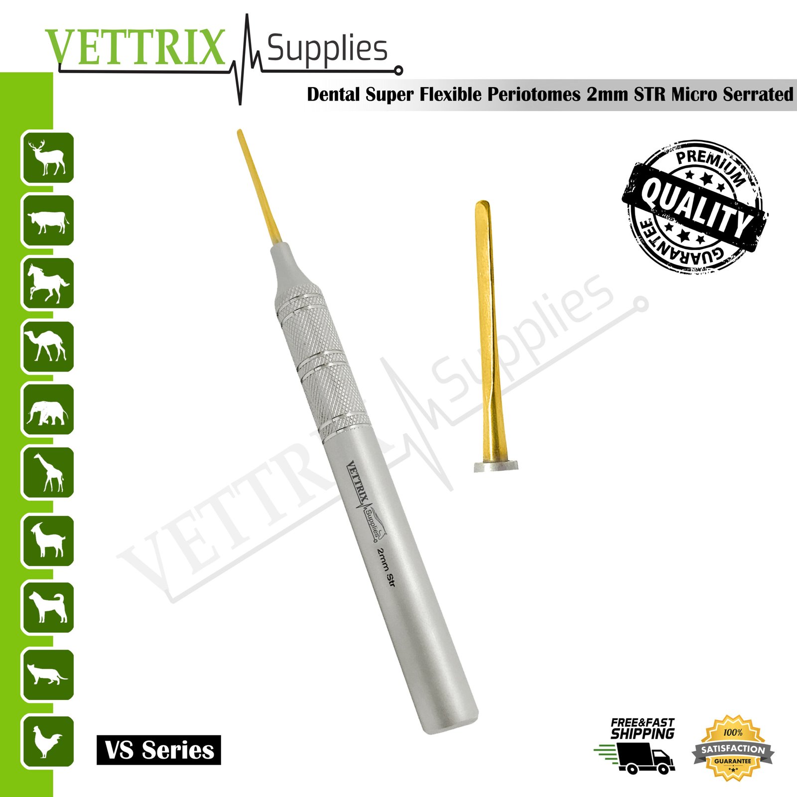 Super Flexible Periotome 2mm STR