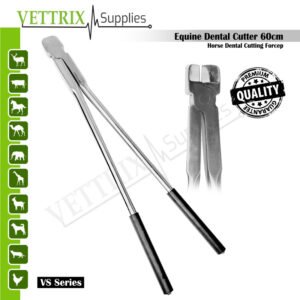 Equine Dental Cutter 60cm Horse Dental Cutting Forceps, Stainless Steel | Vettrix Supplies