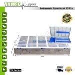 Instruments Cassettes of 15 Pcs