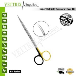 Kelly Scissor 16cm CVD TC Super Cut