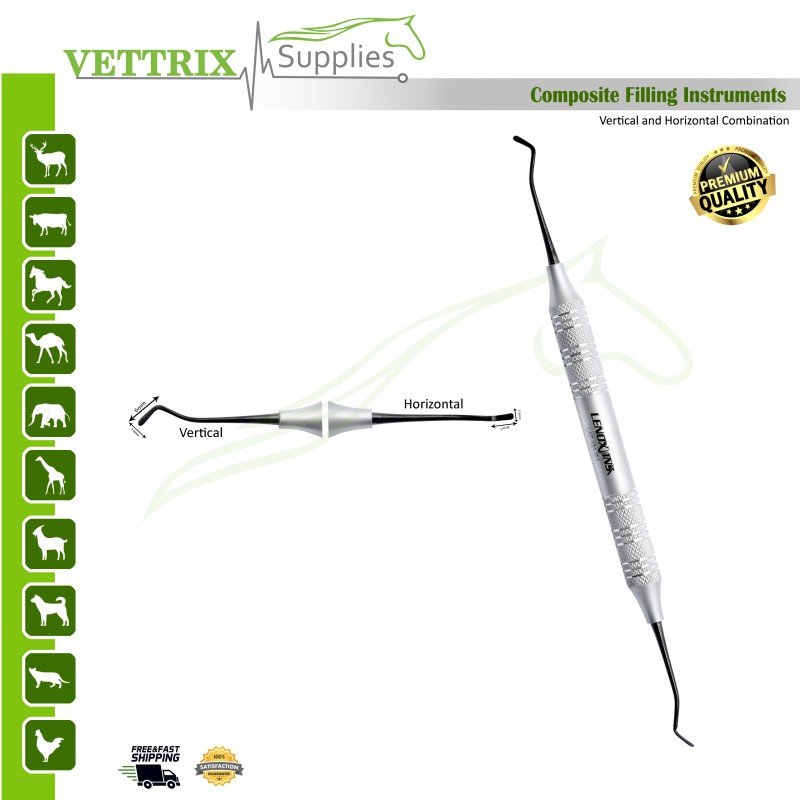 Dental Composite Filling Instruments Vertical And Horizontal