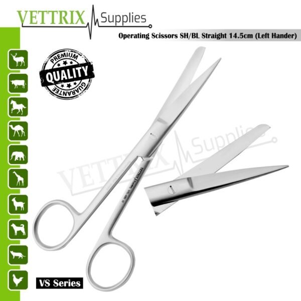 Operating Scissors SH-BL Straight 14.5cm Lefthander