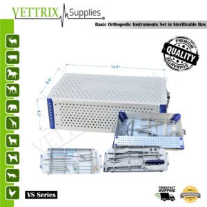 Basic Orthopedic Instruments Set in Sterilizable Box