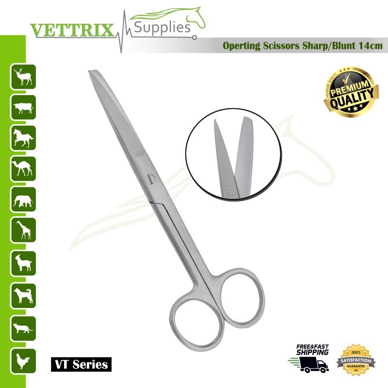 Operating Scissors Sharp/Blunt 14.5cm